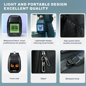 Divoom Cyberbag Smart LED Display Backpack - Bear Hugs