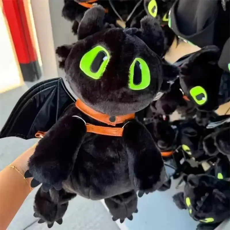 Night Fury Shadow Plush Backpack