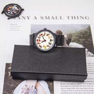 Dog Breeds Novelty Wrist Watch