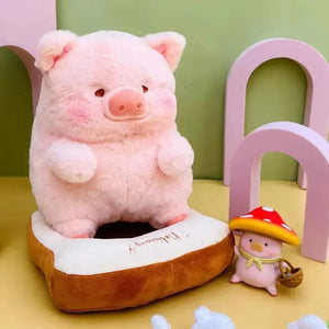 Lulu the Piggy Toast & Cuddle Plush