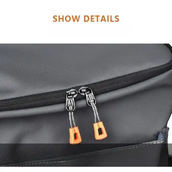 Premium Leather-Look Casual Backpack