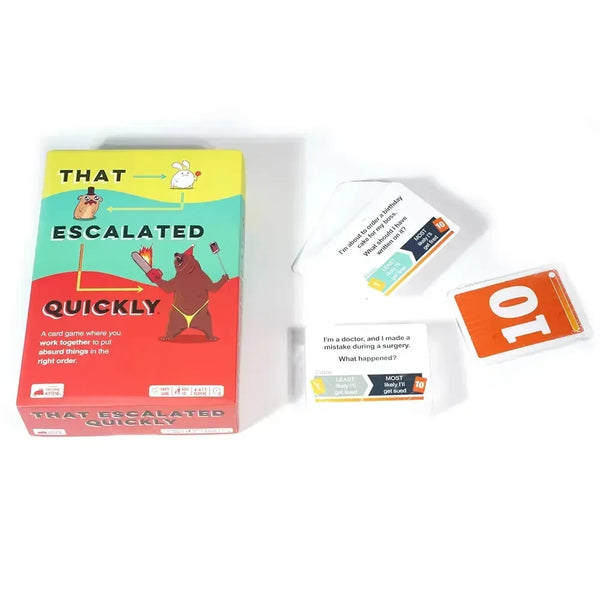 That Escalated Quickly Card Game