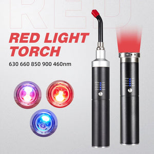 Cold Sore Treatment Device Infrared&Red Light Therapy Lamp for Canker Sore Lips Nose Ear Hands Joint Knee Feet Body Pain Relief - Bear Hugs