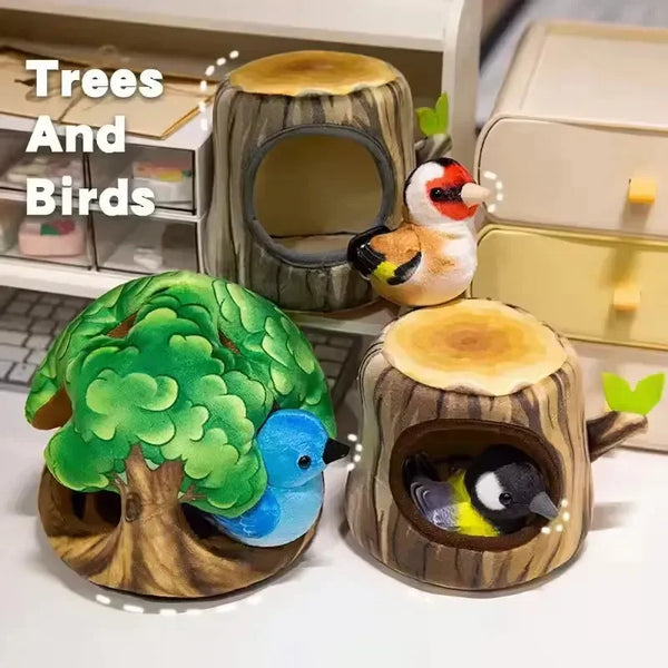 Tweet Retreat Tree House Plush Set