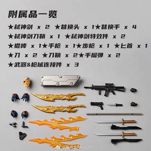 Amazing Yamaguchi Deathstroke Revoltech Figure - Bear Hugs