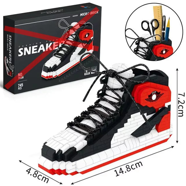 Streetwear HypeSneaker 3D Micro Building Blocks