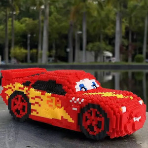 1258-Piece Red Sports Car Building Block Set, Experience the Essence of Racing Culture, the First Choice for Birthday, Christmas, and Thanksgiving Gifts - Bear Hugs