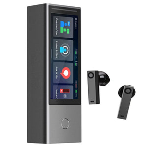 X1 AI Interpreter Hub Standalone Two-Way Simultaneous Translator With Touch Screen Earbuds Language Translator Device - Bear Hugs