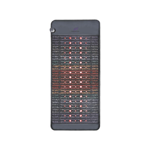 Luxuryade A050 Heating Infrared Bio NIR Mat Amethyst Crystal Tourmaline PEMF Therapy Photon Red Light Body Massage Mattress - Bear Hugs