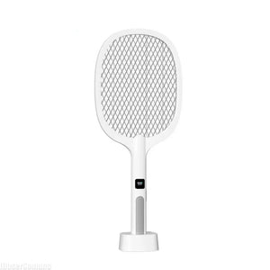 Electric Fly Swatter Insect Killer 4000V Type-C Rechargeable Detachable Handheld Automatic Tapping Mode Indoor and Outdoor - Bear Hugs