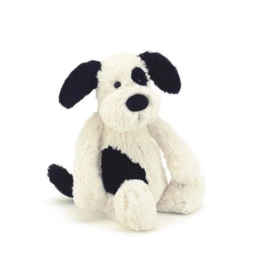 JC Ruffian Dog Black and White Dog Pirate Dog Plush Toy Doll Stuffed Animal Birthday Gift - Bear Hugs