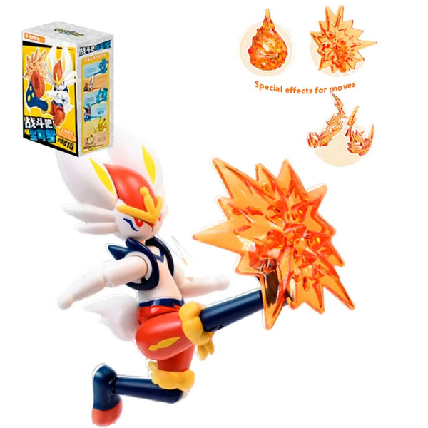 Keeppley Pokemon Pocket Monster Pikachu Charizard Eevee Gengar Venusaur Mewtwo Blastoise Building Block Anime Action Figure Toys - Bear Hugs