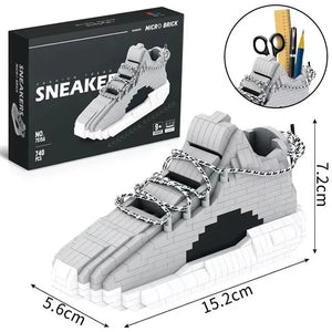 Streetwear HypeSneaker 3D Micro Building Blocks