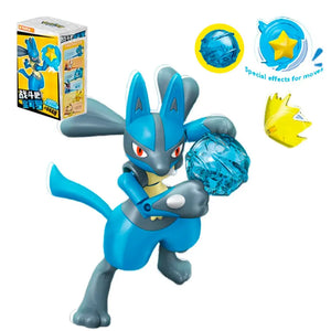 Keeppley Pokemon Pocket Monster Pikachu Charizard Eevee Gengar Venusaur Mewtwo Blastoise Building Block Anime Action Figure Toys - Bear Hugs