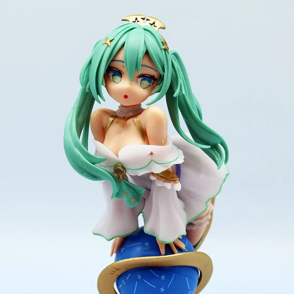 17cm Glittering Star ver. Hatsune Miku Anime Figure Kawaii Globe Girl Action Figure Adult Collection Model Doll Toy for Kid Gift - Bear Hugs