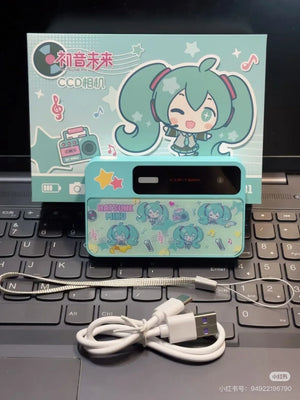 Original Hatsune Miku Ccd 600mah Digital Camera Cartoon Anime Figure Miku Peripheral Children Birthday Toy Gifts Pre-Sale - Bear Hugs
