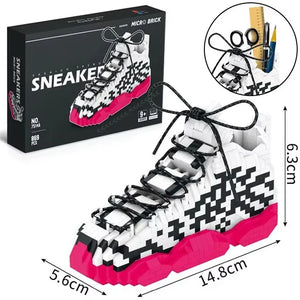 Streetwear HypeSneaker 3D Micro Building Blocks