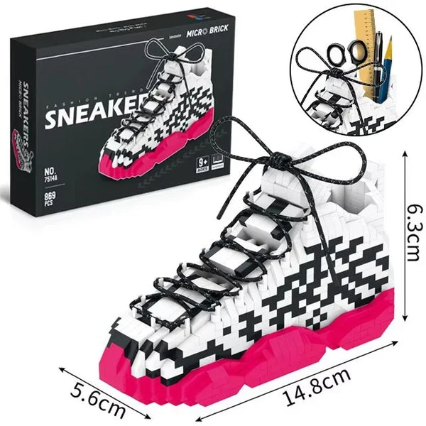 Streetwear HypeSneaker 3D Micro Building Blocks