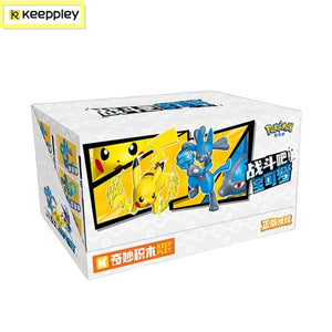 Keeppley Pokemon Pocket Monster Pikachu Charizard Eevee Gengar Venusaur Mewtwo Blastoise Building Block Anime Action Figure Toys - Bear Hugs