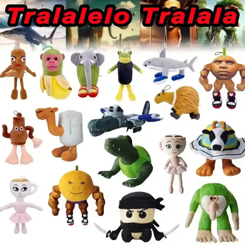 Tralalelo Tralala Plushies