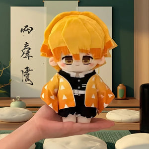Demon Slayer: Zenitsu Agatsuma 20cm Chibi Articulated Cotton Plush Doll Toy Gift - Bear Hugs