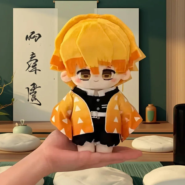 Demon Slayer: Zenitsu Agatsuma 20cm Chibi Articulated Cotton Plush Doll Toy Gift - Bear Hugs