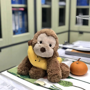 JC 34CM Smudge Monkey Plush Toy - Bear Hugs