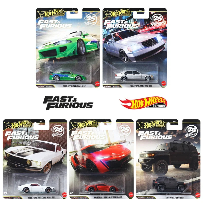 Hot Wheels Fast & Furious 25th Anniversary HNW46-N Series