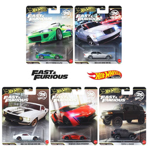Hot Wheels Fast & Furious 25th Anniversary HNW46-N Series