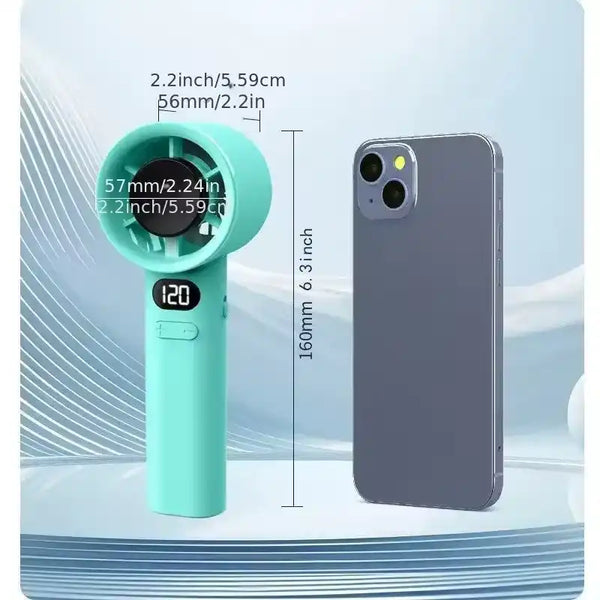 Wind-Whipped Wonder Handheld Fan