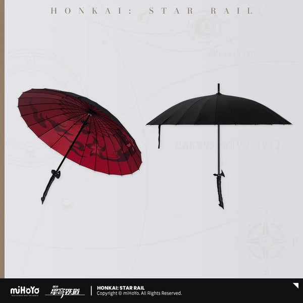 miHoYo Game Acheron Umbrella Honkai Star Rail Acheron Theme Long-handled Umbrella Anime Accessory Cosplay Xmas Gifts - Bear Hugs