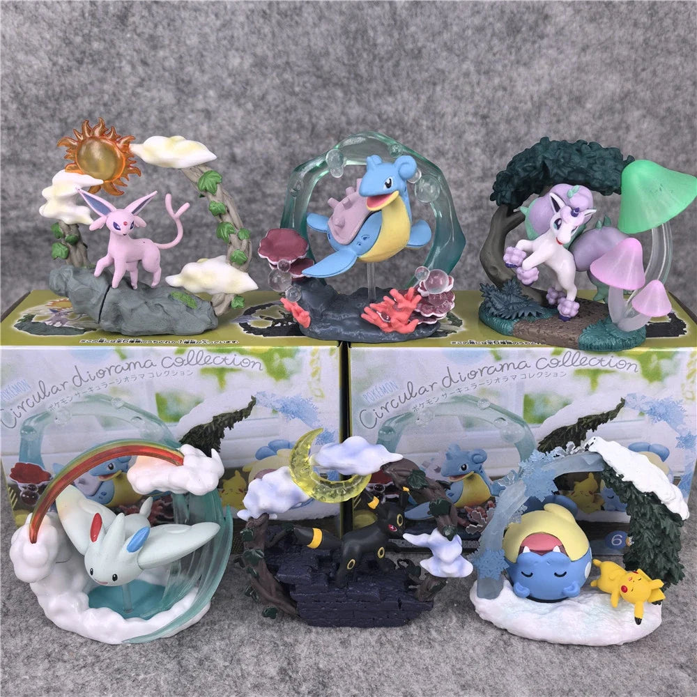 Pokémon Circular Diorama Blind Box Figurine