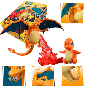 Keeppley Pokemon Pocket Monster Pikachu Charizard Eevee Gengar Venusaur Mewtwo Blastoise Building Block Anime Action Figure Toys - Bear Hugs