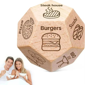 12-Sided Decision Dice for Couples