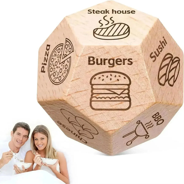 12-Sided Decision Dice for Couples