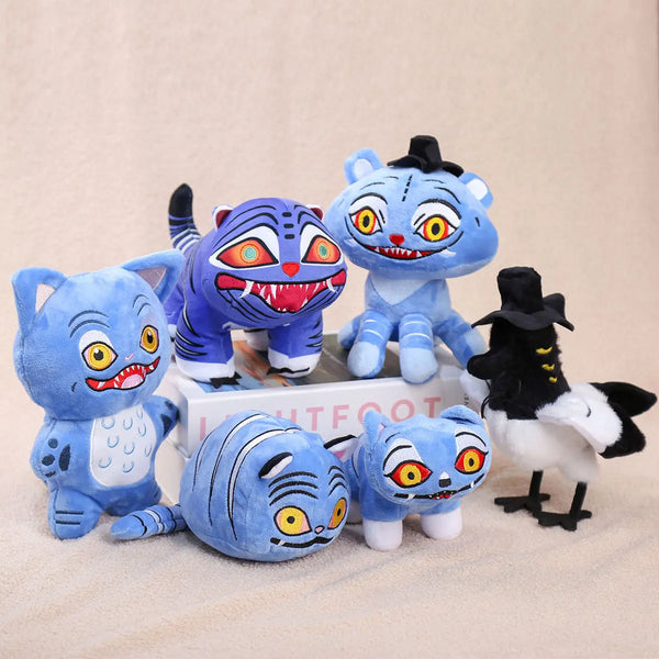 New Kpop Demon Hunters Stuffed Animals Plush Doll Peripheral Derpy Tiger Plush Doll Sussie K Pop Peripheral Toy Gift - Bear Hugs