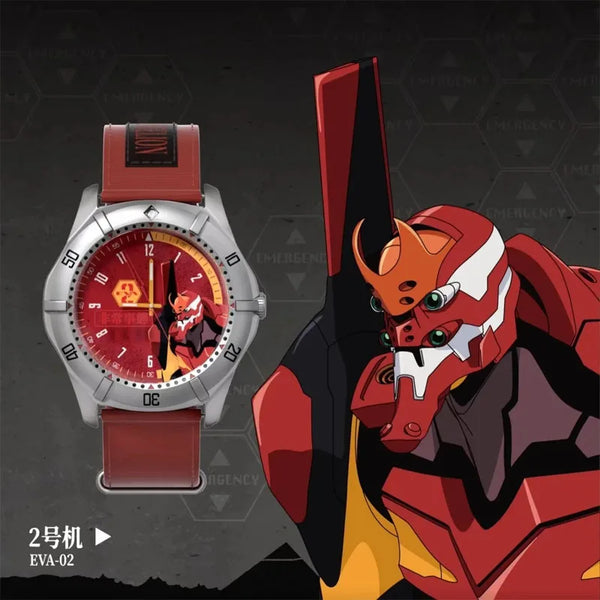 BANDAI NEON GENESIS EVANGELION Time Completion Plan Series Watch Blind Box Anime Character Model Toys Gifts - Bear Hugs