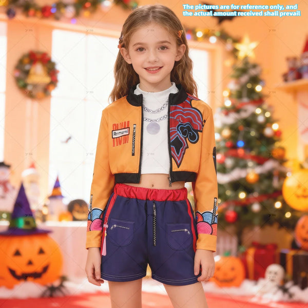Disfraces de Cosplay para niños y niñas, Zoeyy Mhama Rumini, trajes de juego de rol de fantasía, trajes de fiesta de Carnaval y Halloween Kpop, 2026 - Bear Hugs