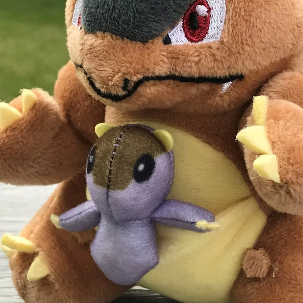 14cm Pokemon Plush Kangaskhan Fit Stuffed Toys Lovely Soft Doll Gift - Bear Hugs