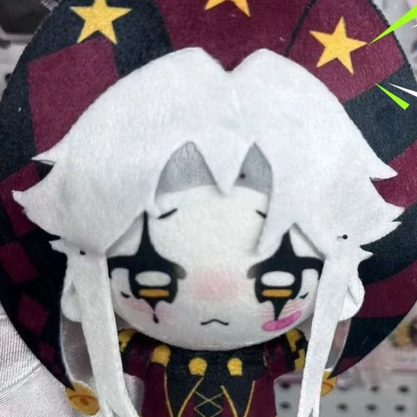 Game The Freak Circus Pierrot Cosplay Doll Plush Stuffed Cotton Figure Dolls Soft Plushies Carnival Accessories Halloween Props - Bear Hugs