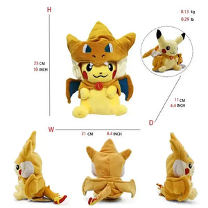 Pikachu Cosplay Plush Toys