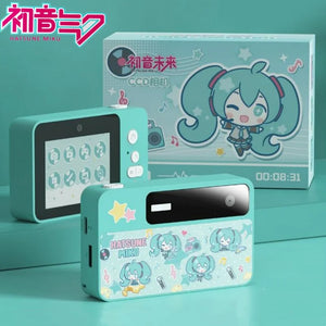 Original Hatsune Miku Ccd 600mah Digital Camera Cartoon Anime Figure Miku Peripheral Children Birthday Toy Gifts Pre-Sale - Bear Hugs