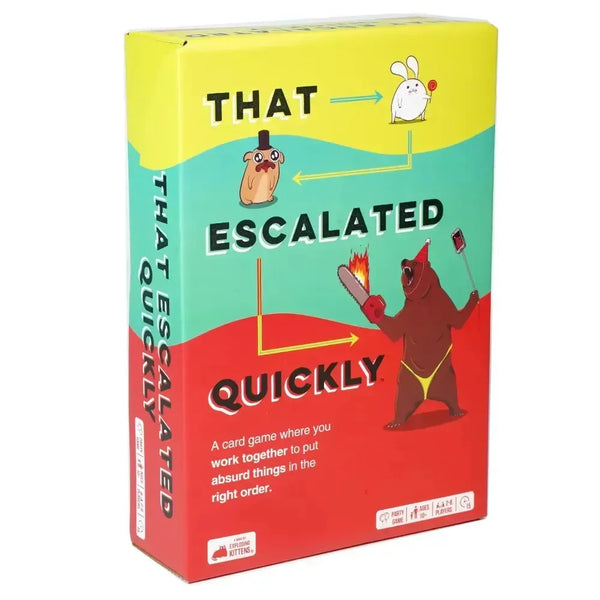 That Escalated Quickly Card Game