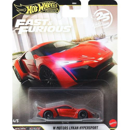 Hot Wheels Fast & Furious 25th Anniversary HNW46-N Series