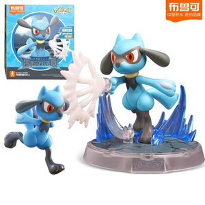 BLOKEES Original POKEMON Building Blocks Pikachu Charmander Psyduck Sprigatito Eevee Lucario Pokémon Action Figure Toys Gift - Bear Hugs