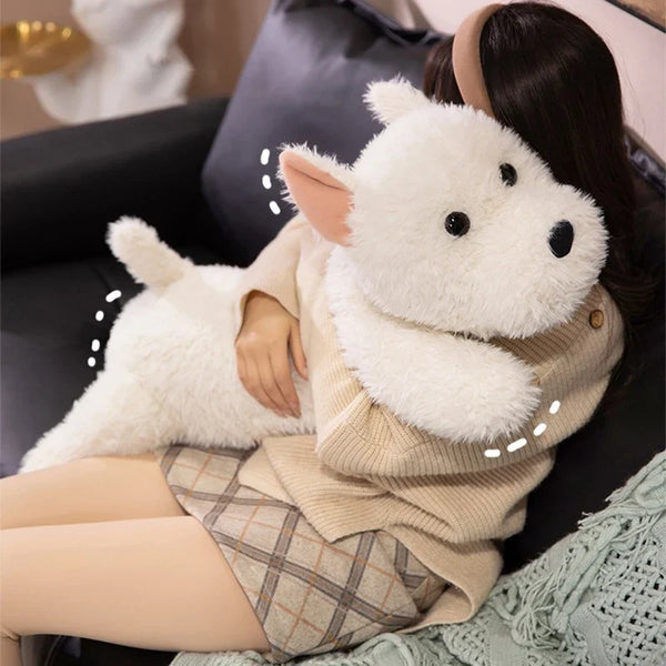West Highland White Terrier plush toy dog doll home decoration item, decorative figurine, baby pillow, gift - Bear Hugs
