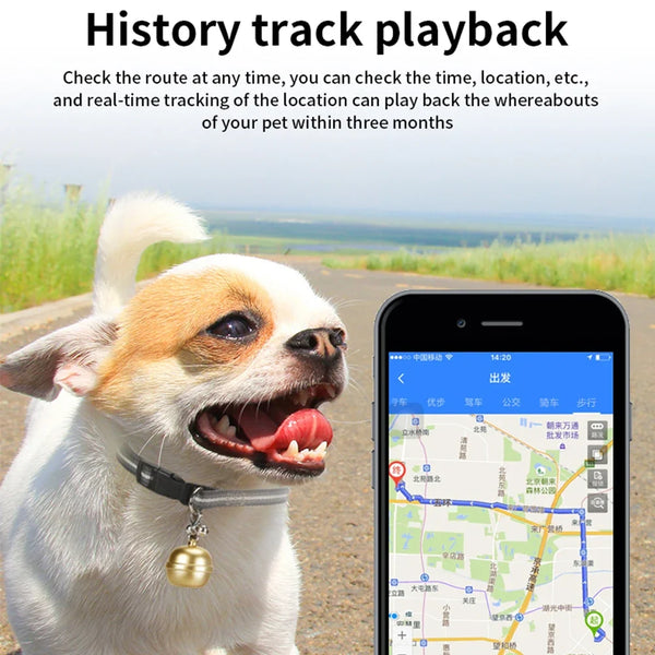 Mini LBS Tracker Pet GPS Tracker Device Remote Control Anti-Lost Waterproof Locator Real-time Tracking For Pet Dog Cat Kids - Bear Hugs