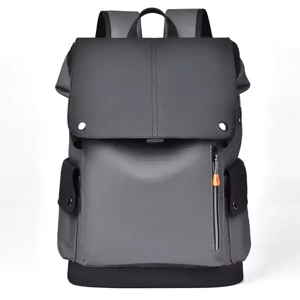 Premium Leather-Look Casual Backpack