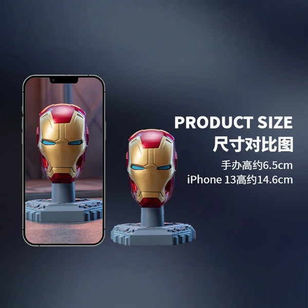 Original Iron Man Helmet Mask War Machine MK16 MK42 MK85 Tony Stark DIY Can Open Close Toys Model Action Figure Assembled Gift - Bear Hugs