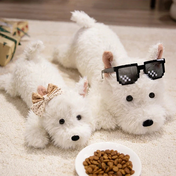 West Highland White Terrier plush toy dog doll home decoration item, decorative figurine, baby pillow, gift - Bear Hugs